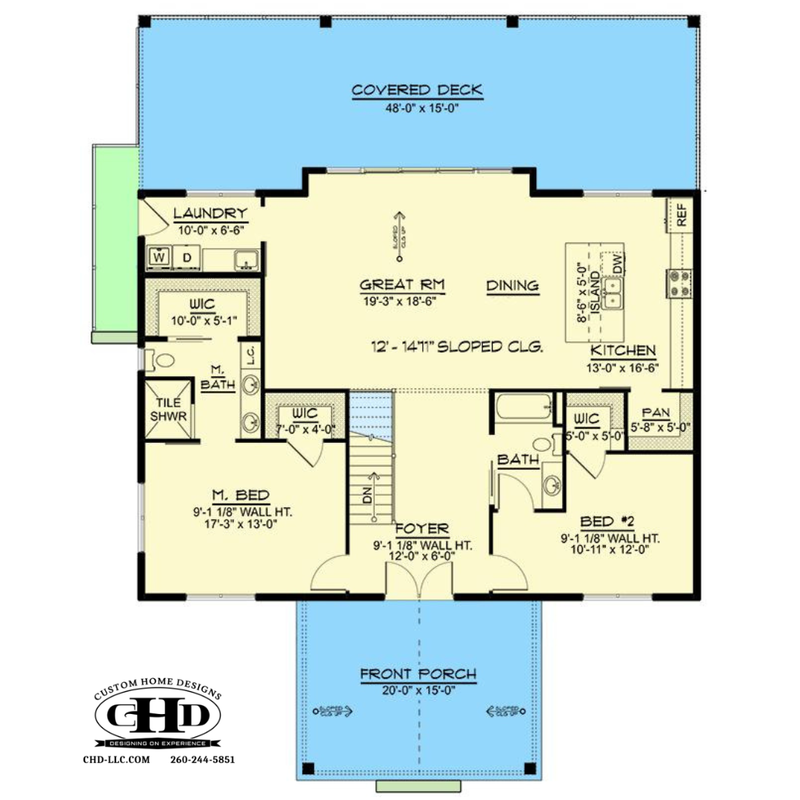 Floor plans to our new model home, coming soon to lot #31 at Bowen's Brook.