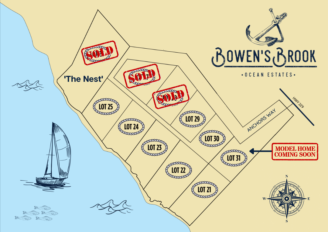 Site Map- Bowen's Brook
